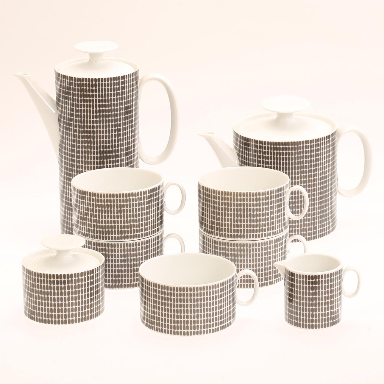 TESÆT, 9 stk., porcelæn, Thomas, Tyskland.