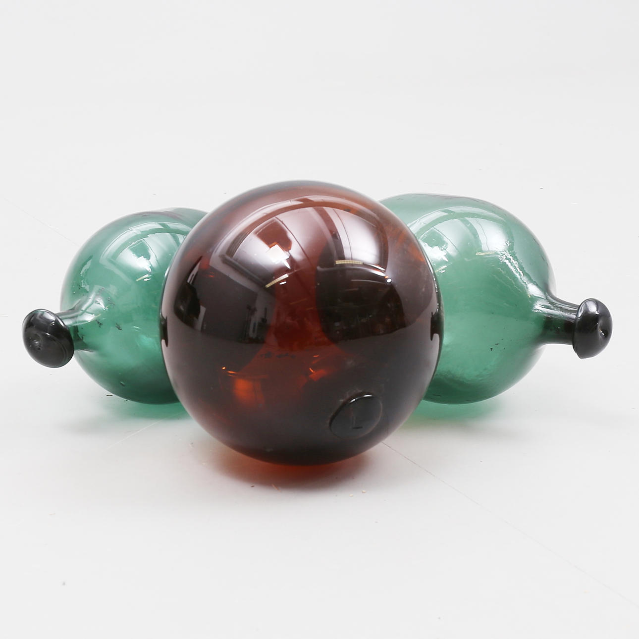 Lasihuilua, 3 kpl, 1800-luku.