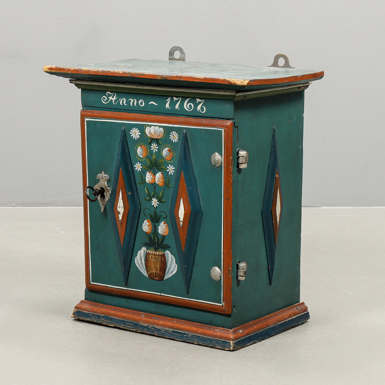 VÄGGSKÅP Allmoge, Daterat 1796.