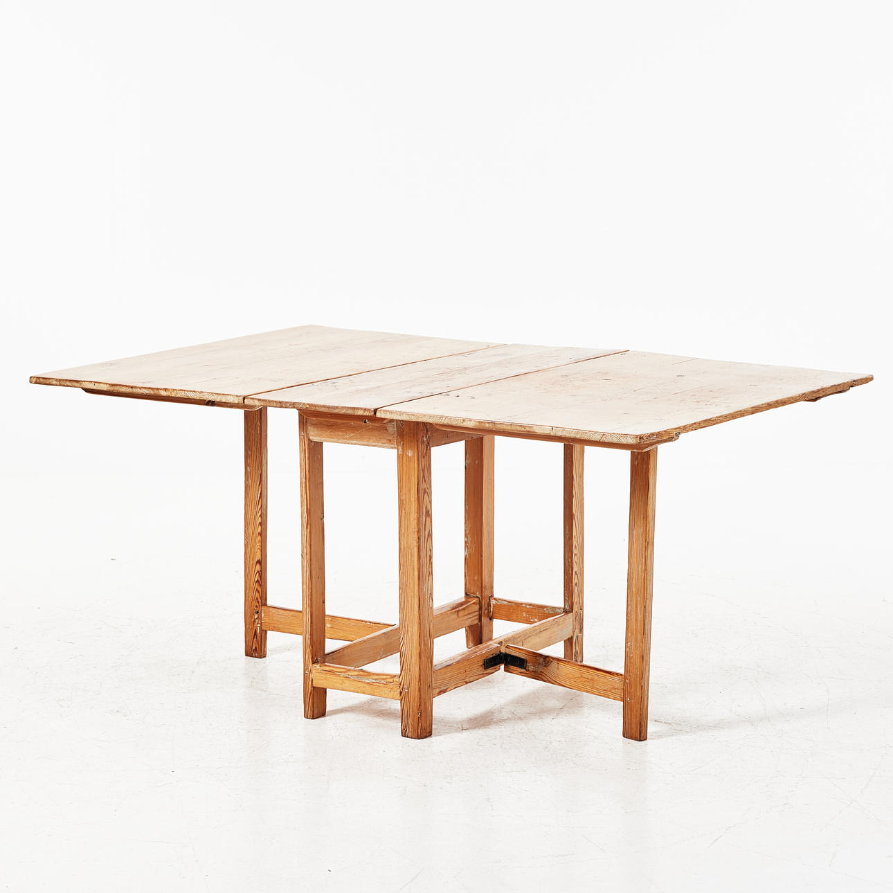 A 19th century wooden percussion table.