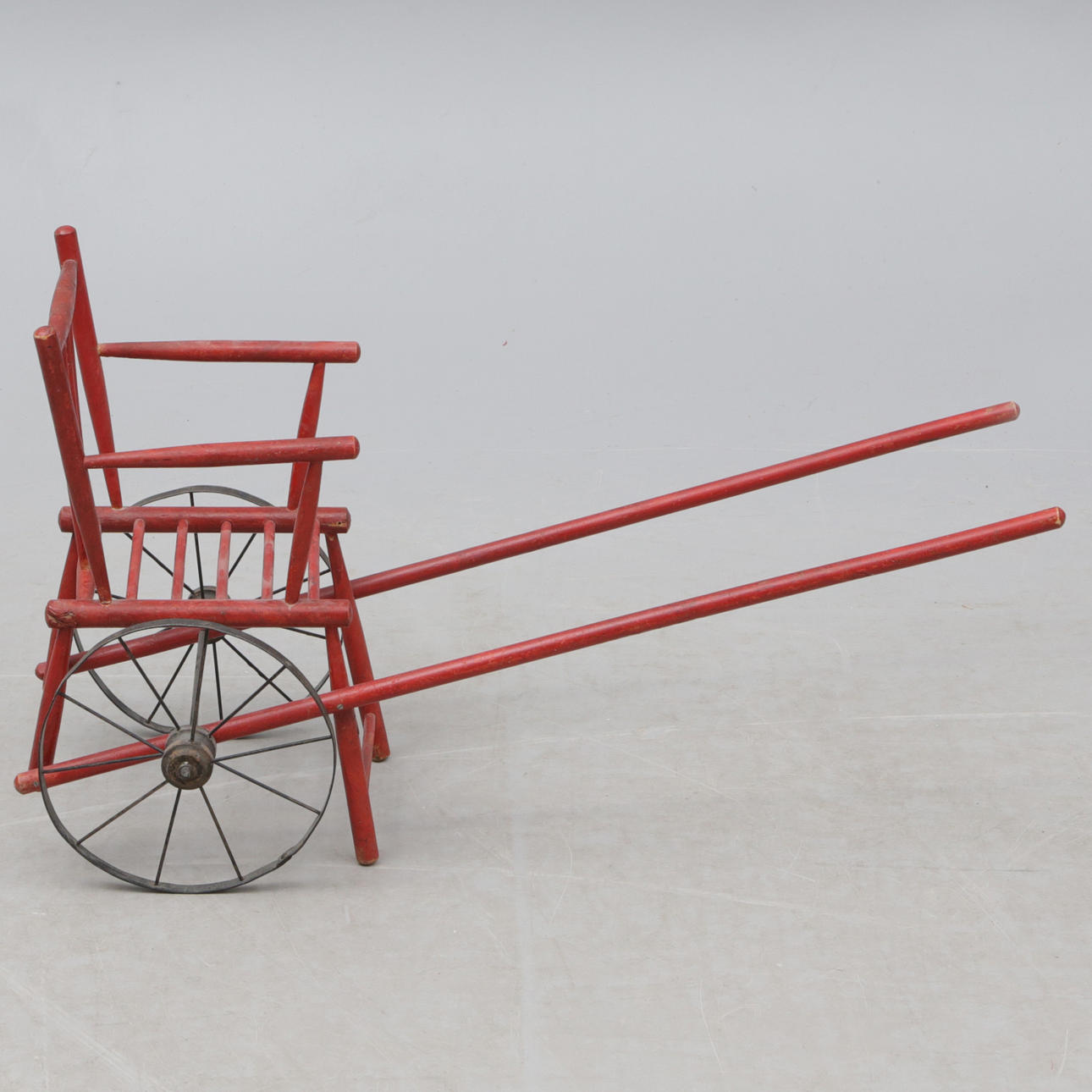 DOCKVAGN, trä/metall.