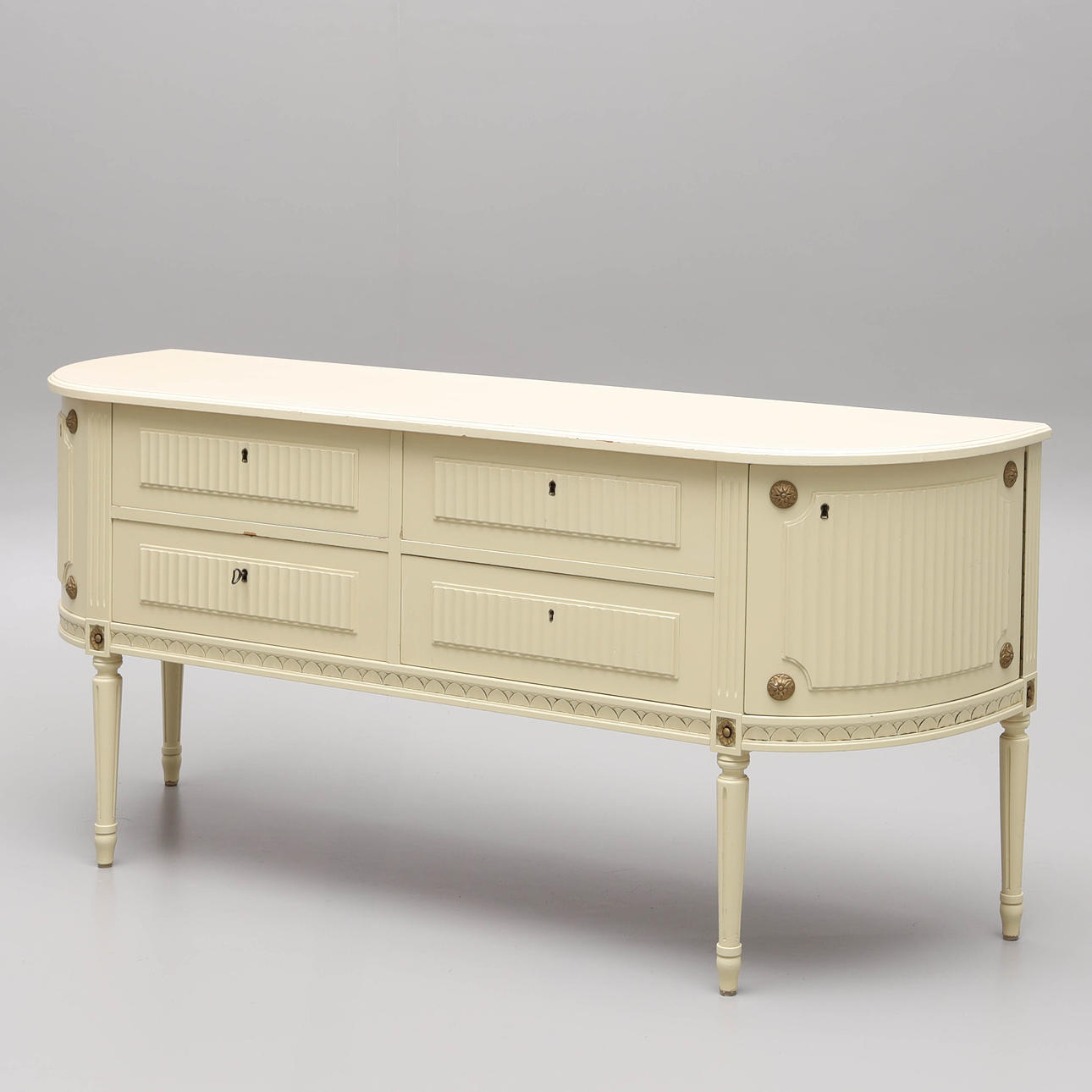 A Gustavian style sideboard, 20th century.