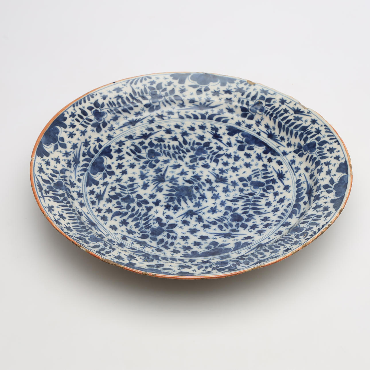 Eine Porzellanschale, Asien.