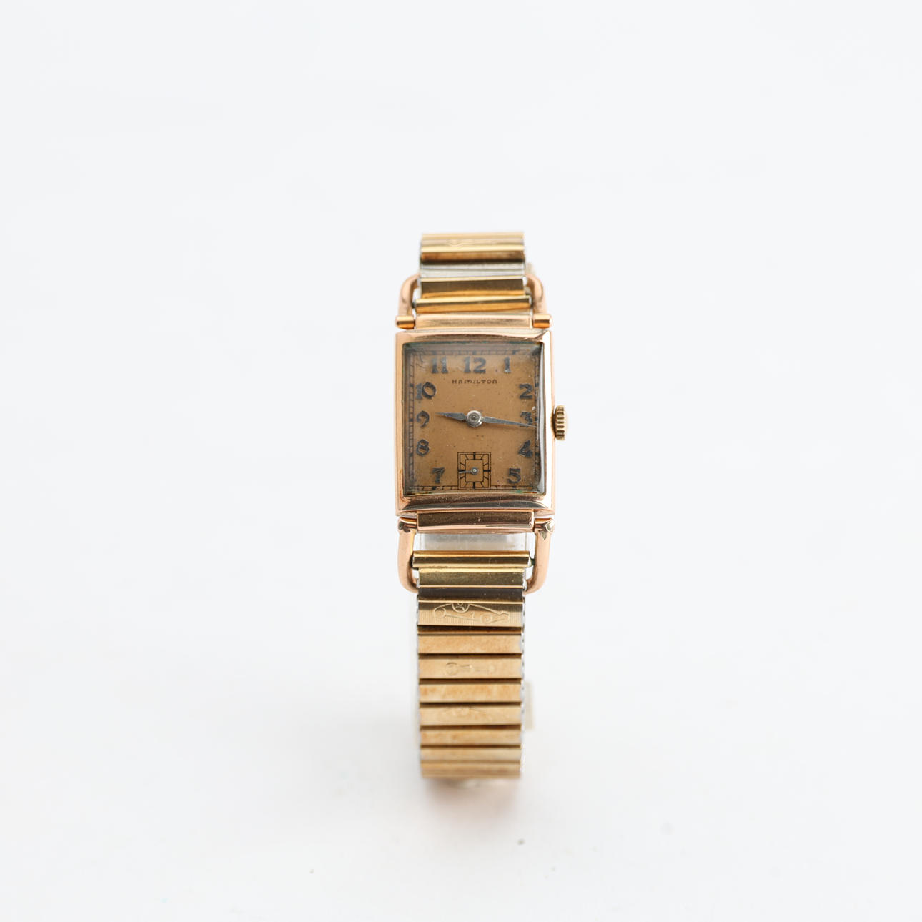 HAMILTON, armbandsur, dubbel, 1940-tal.