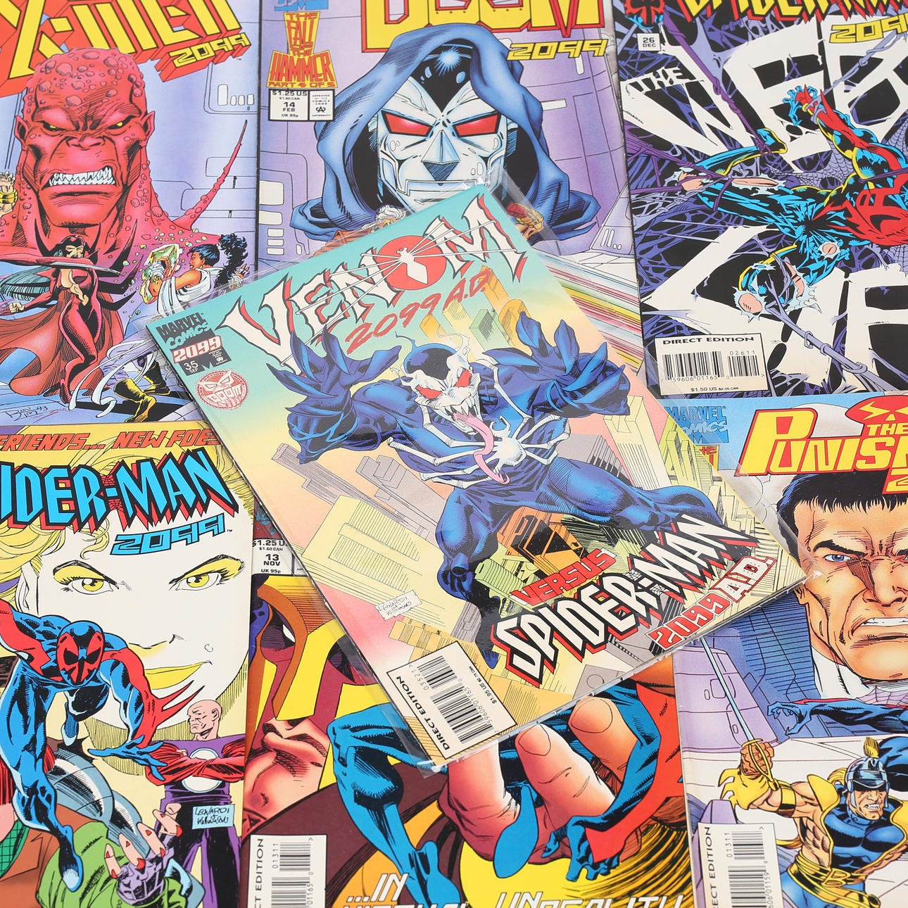 COMIC BOOKS, 42 pcs, mostly Spider-man 2099.