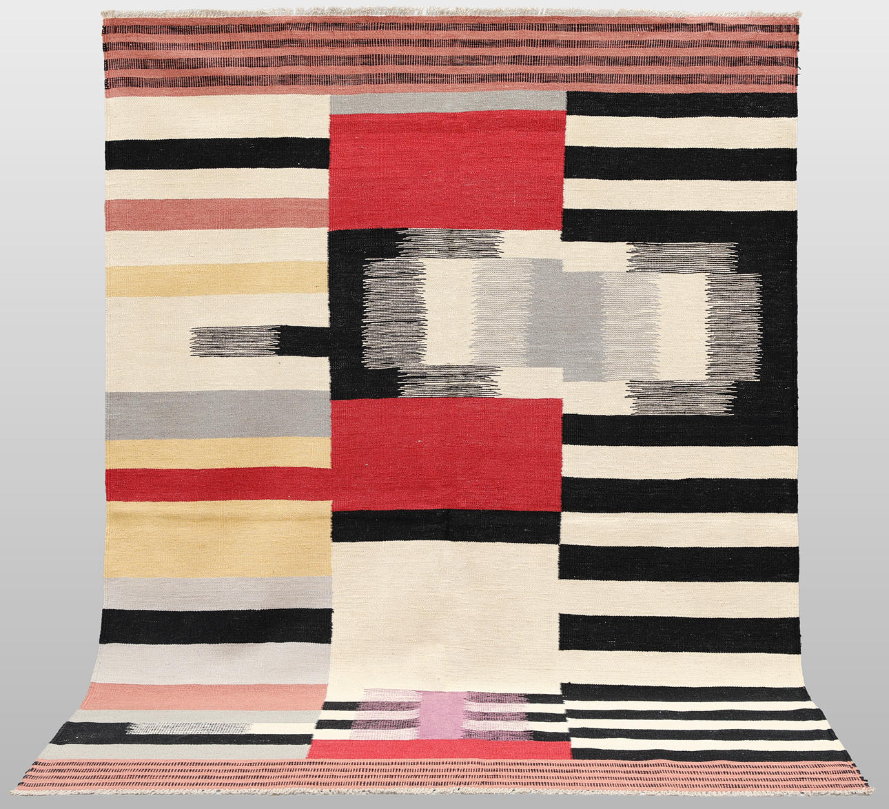 ORIENTTEPPICH. Kelim Modernes Design 255 x 173 cm.