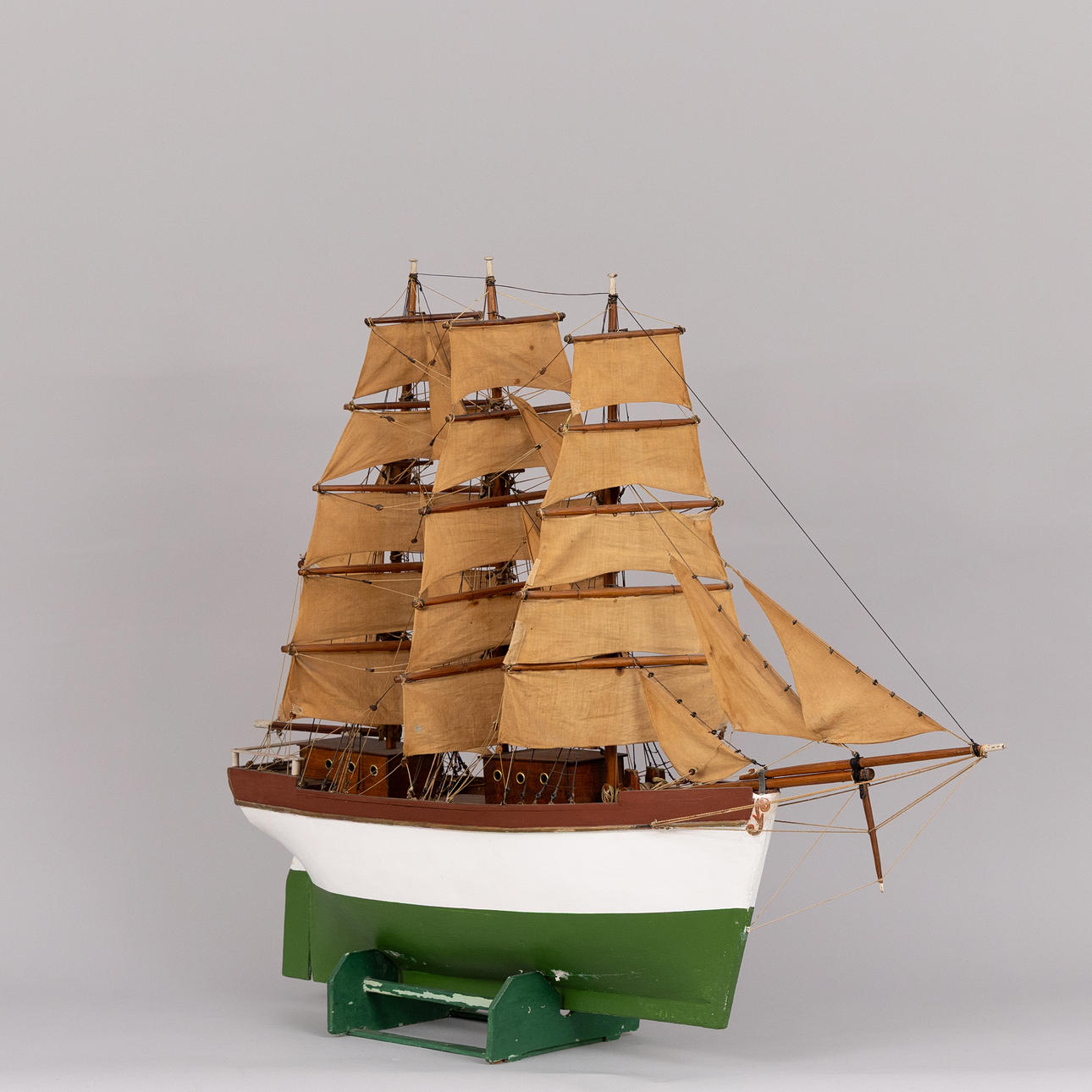 Ein Modellschiff, 18./20. Jahrhundert.