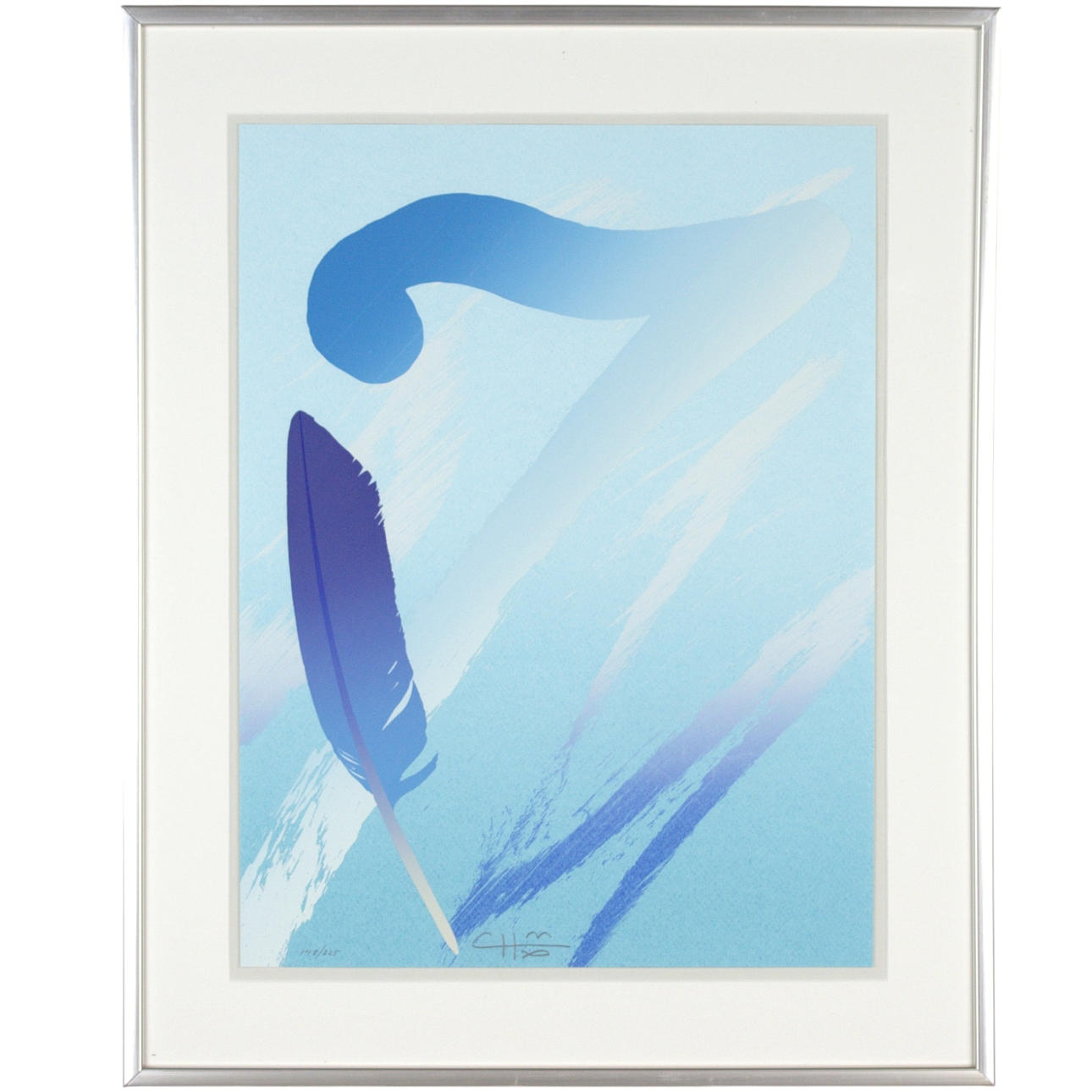 CURT HILLFON. Lithograph 138/225, “Ara”, signed.