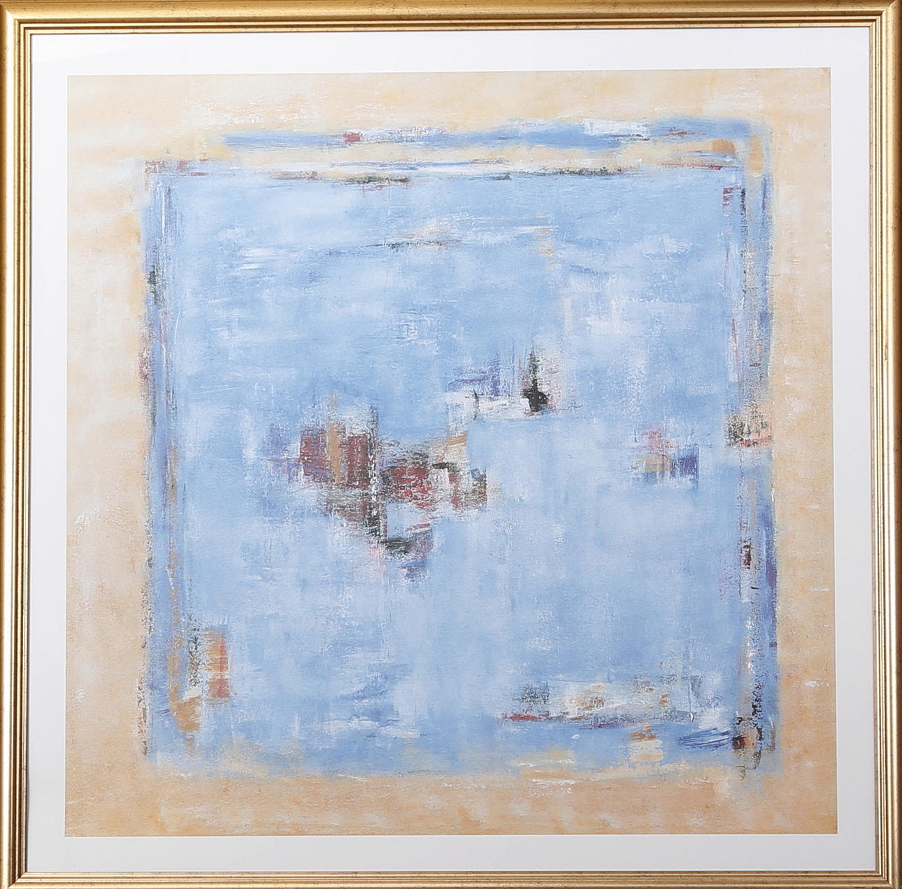 OKÄND KONSTNÄR. Komposition, offsettryck, osignerad.