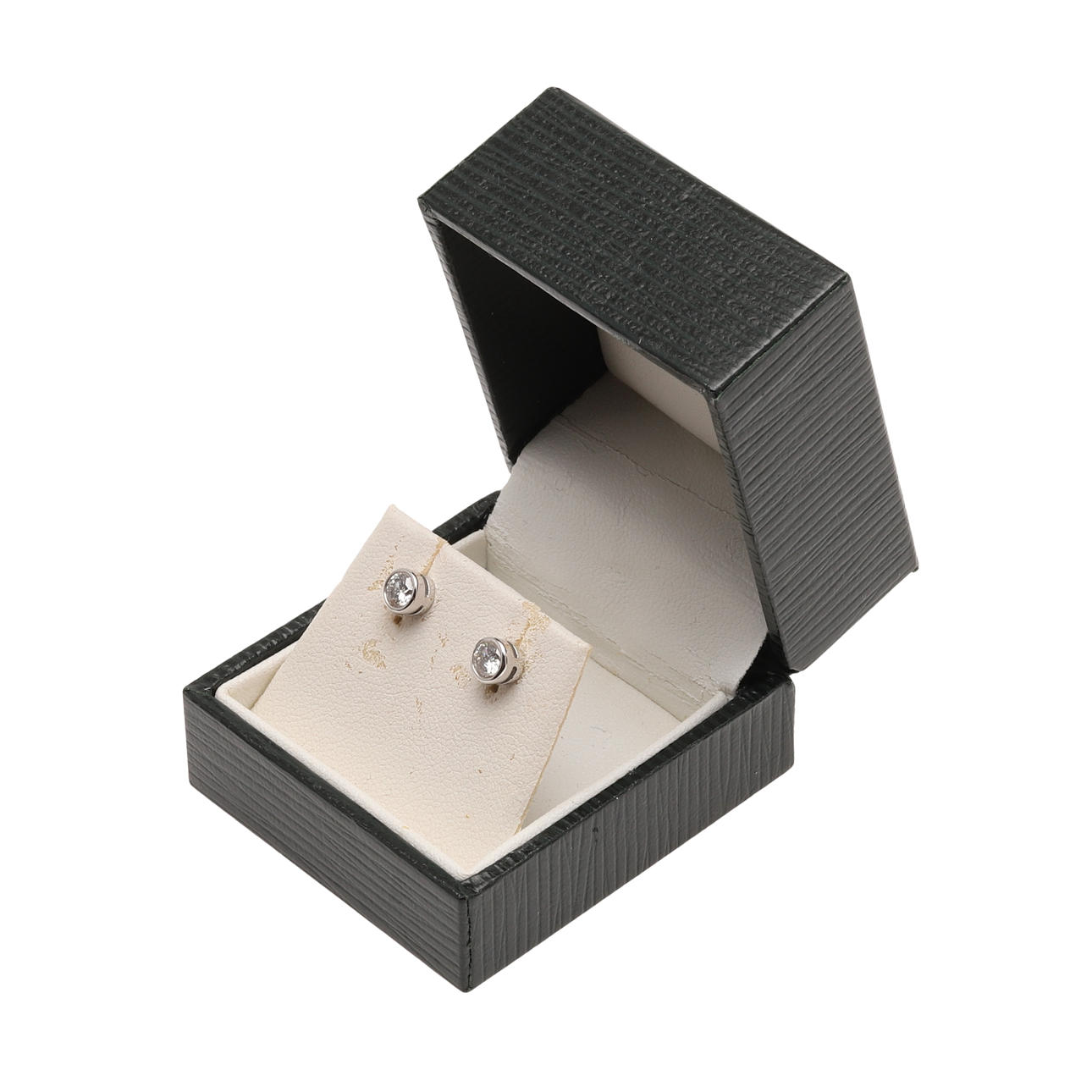 KORVAKORUT, 9 KT KULTAA JA TIMANTTI.