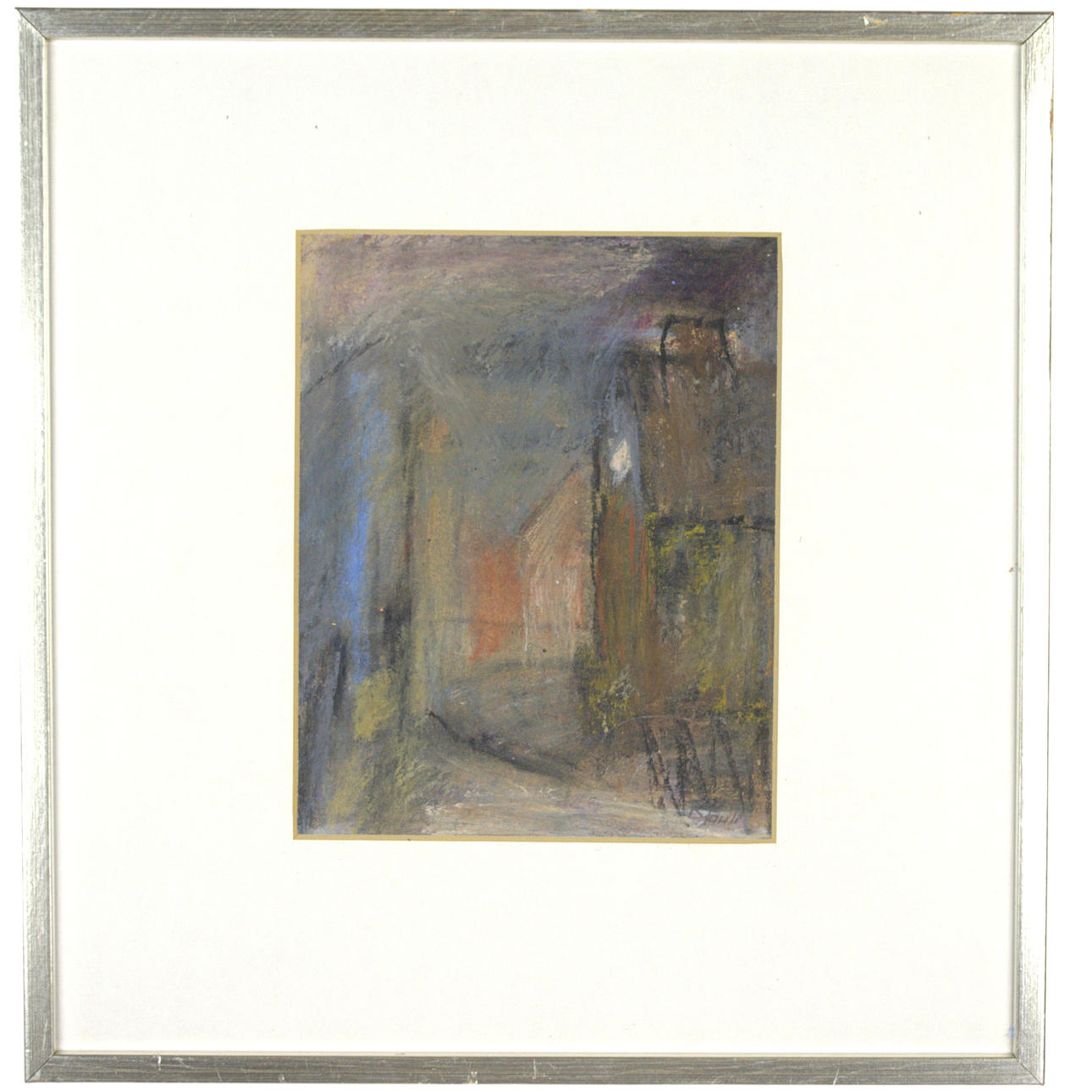 RAIJA TUULI. Pastel, composition, signed.