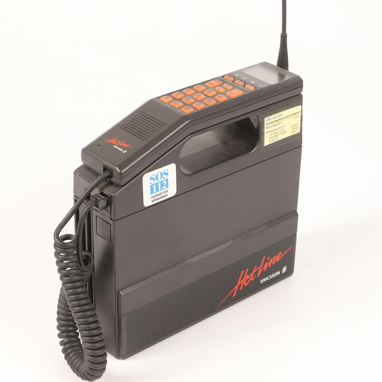 MOBILE PHONE, Ericsson Hotline, 1980s.