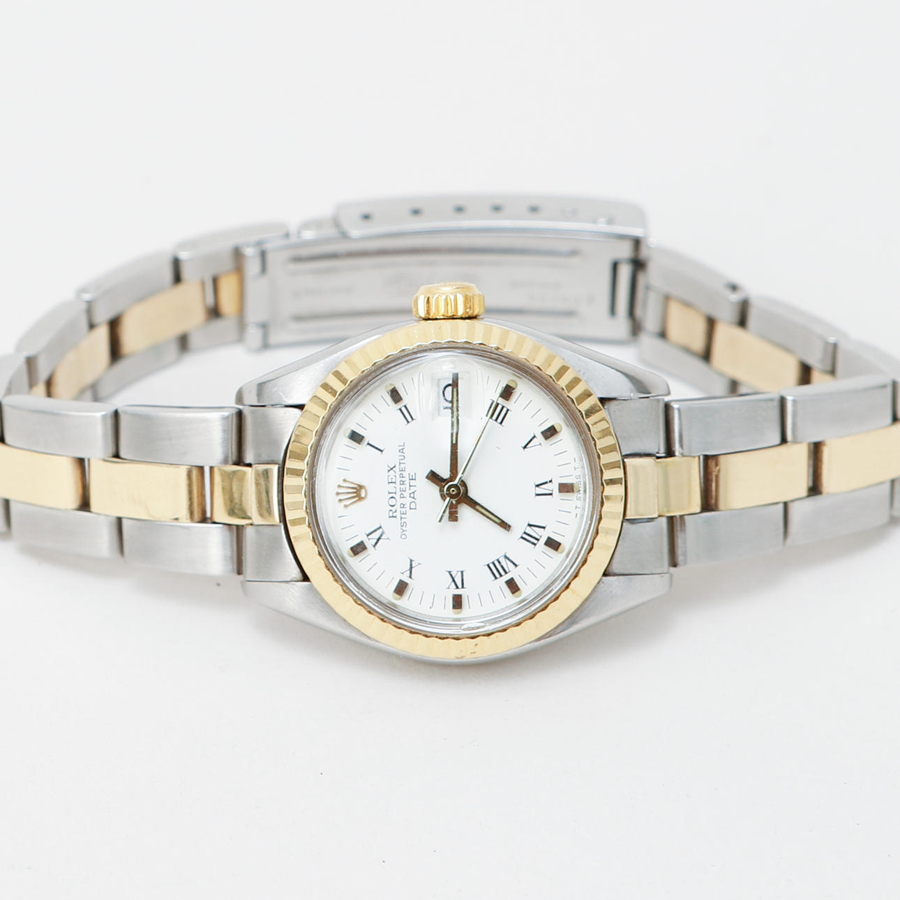 ARMBANDSUR, Rolex, Date, stål/guld, automatisk, ca 1982.