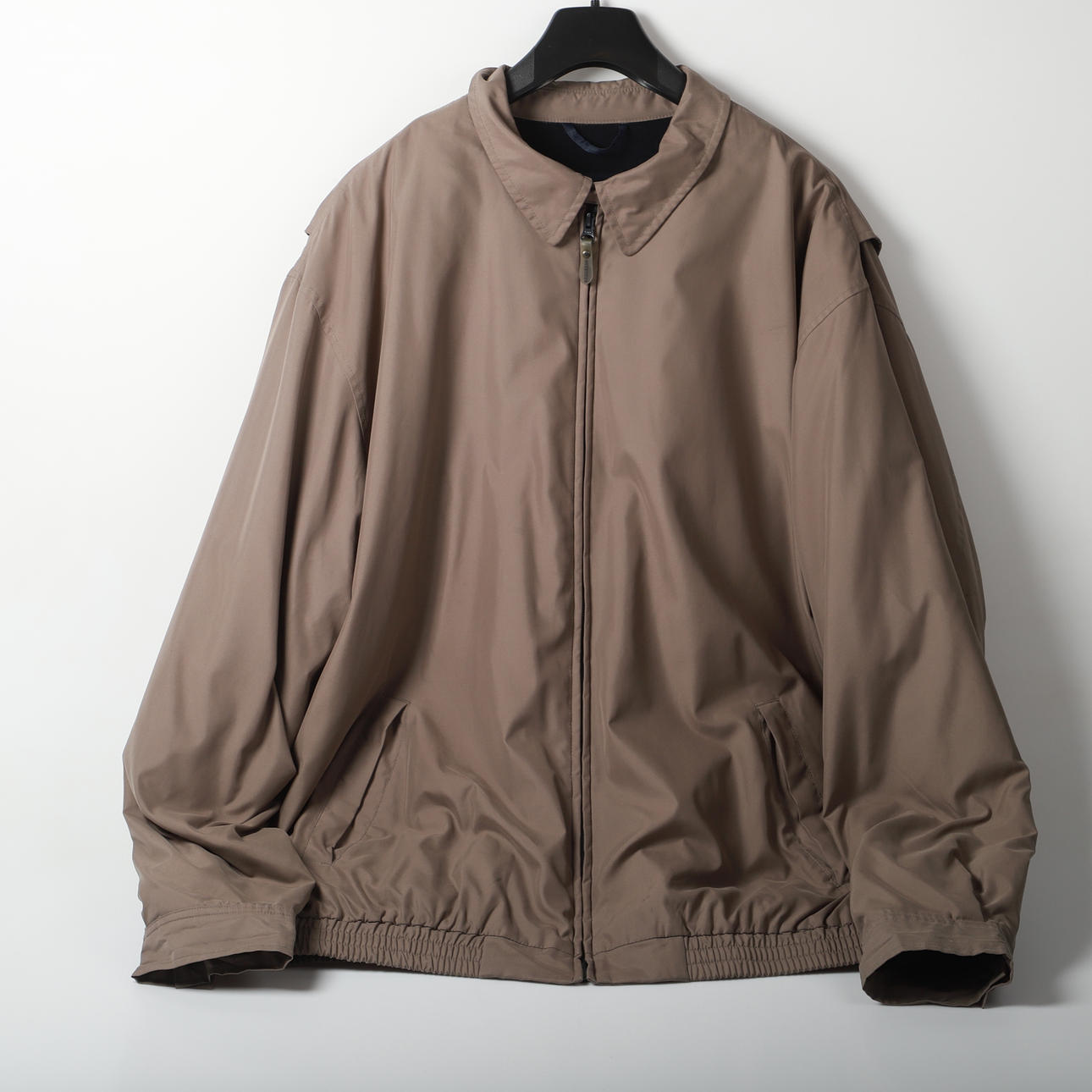 MEN'S JACKET, “Thereafter”, poplin/fleece, RedGreen.