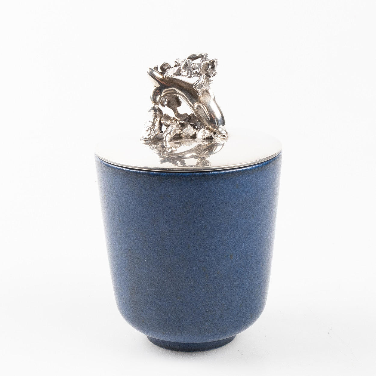 SAXBO, sølvlåsurne Aage Weimar (Danmark, 1902-1986).