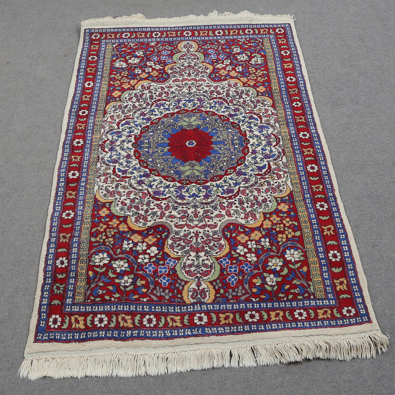 ECHTER TEPPICH, PERSIEN, KASCHMIR.