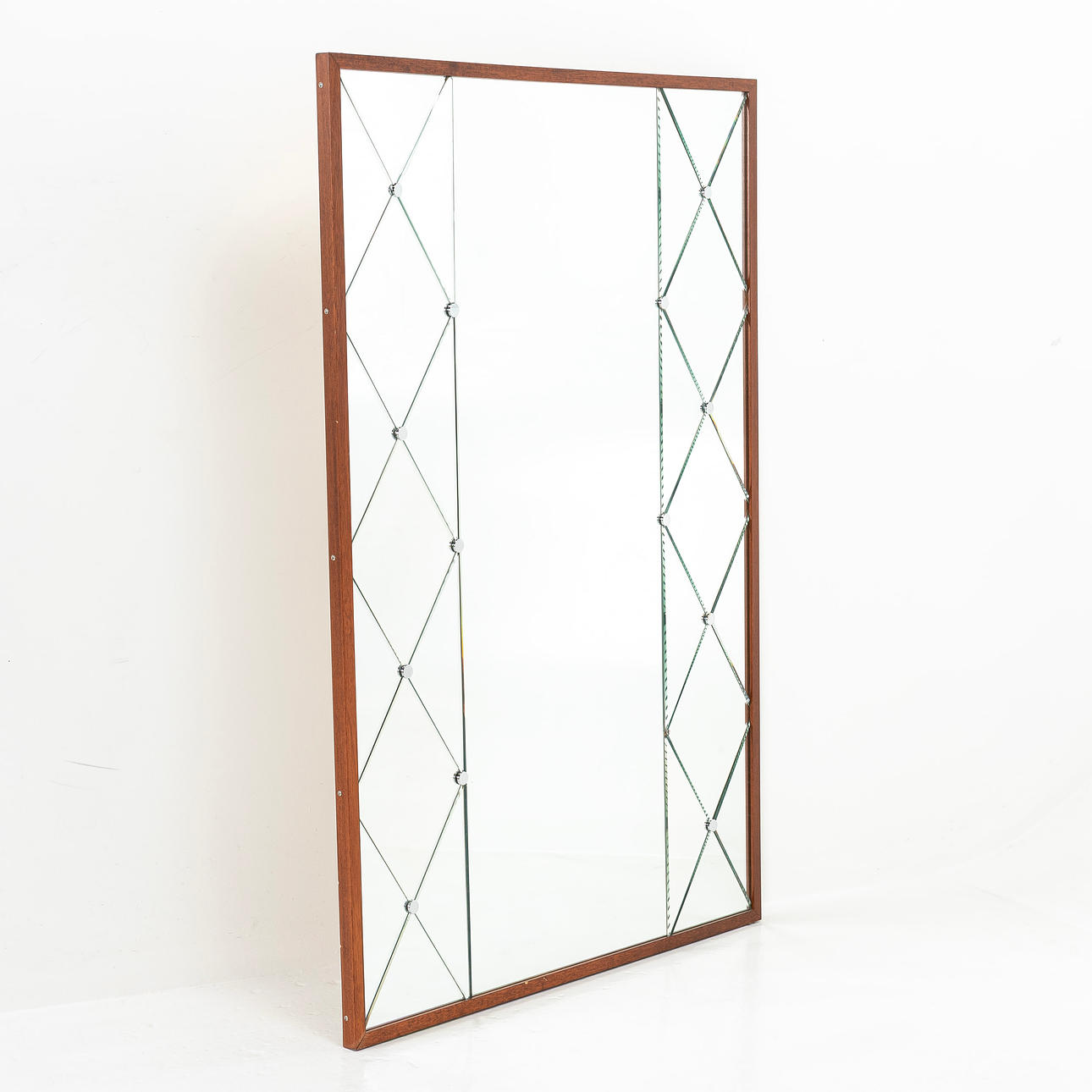 Spejl, krystalglas, GT, Hovmantorp.