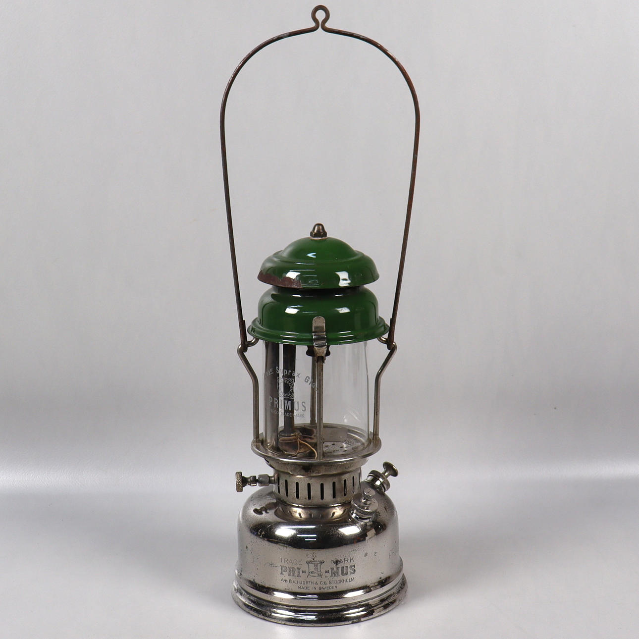 STORMLANTERN, Primus nro 991, A/B B.A. Hjort & Co, Tukholma, 1930-luku.