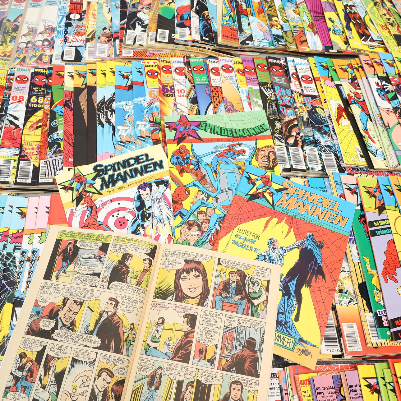 SPIDER-MAN, Comics, Marvel, 1978-1991.