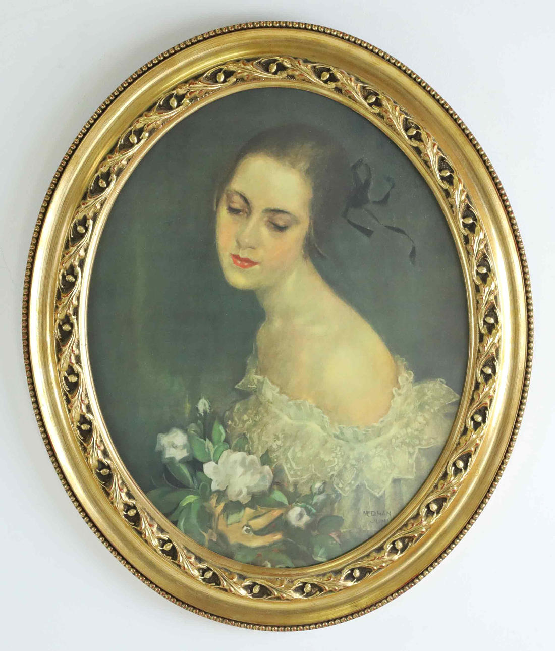 AFTER EINAR NERMAN. Young bride, 20th century print.