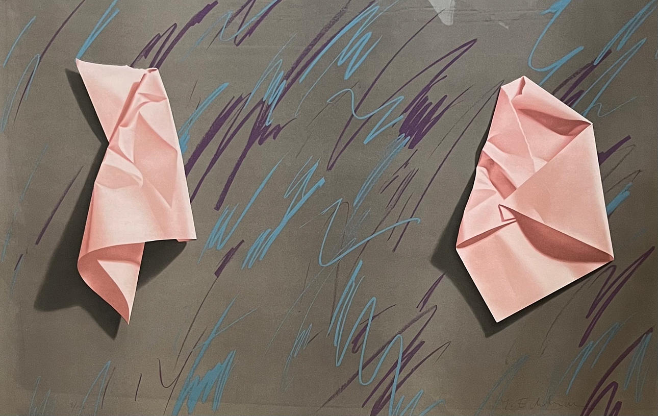YRJÖ EDELMANN. Composition. Lithograph in colours, signed and numbered 8/150.