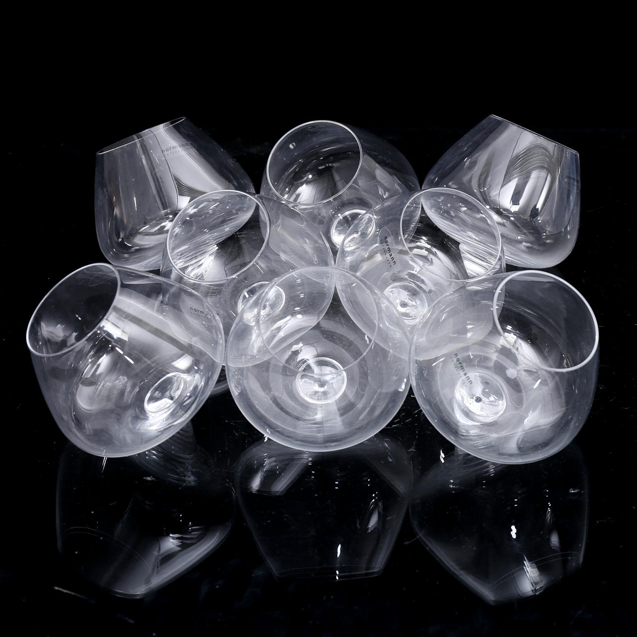 8 COGNAC CUPS, Normann, Copenhagen.