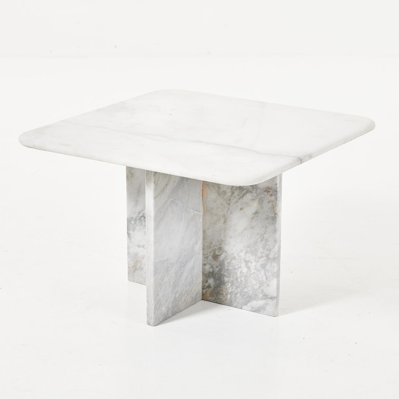 TABLE, marble, contemporary.