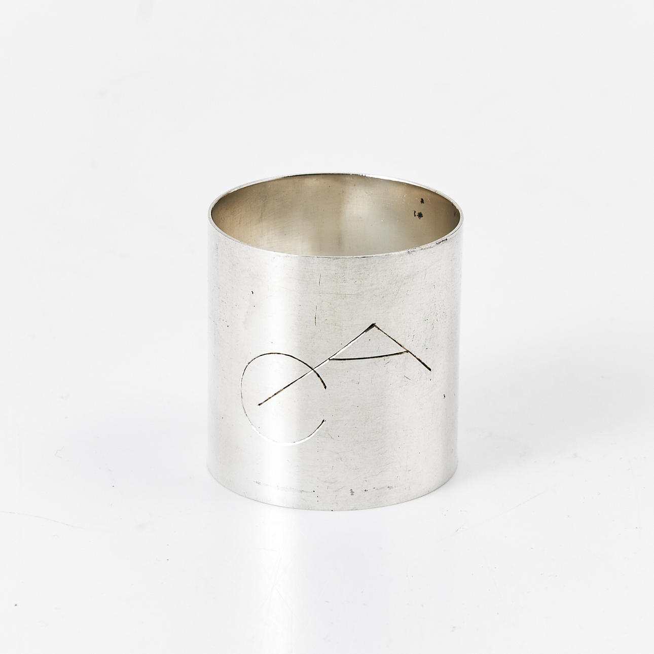 WIWEN NILSSON. servietring, sterlingsølv, Lund, 1936.