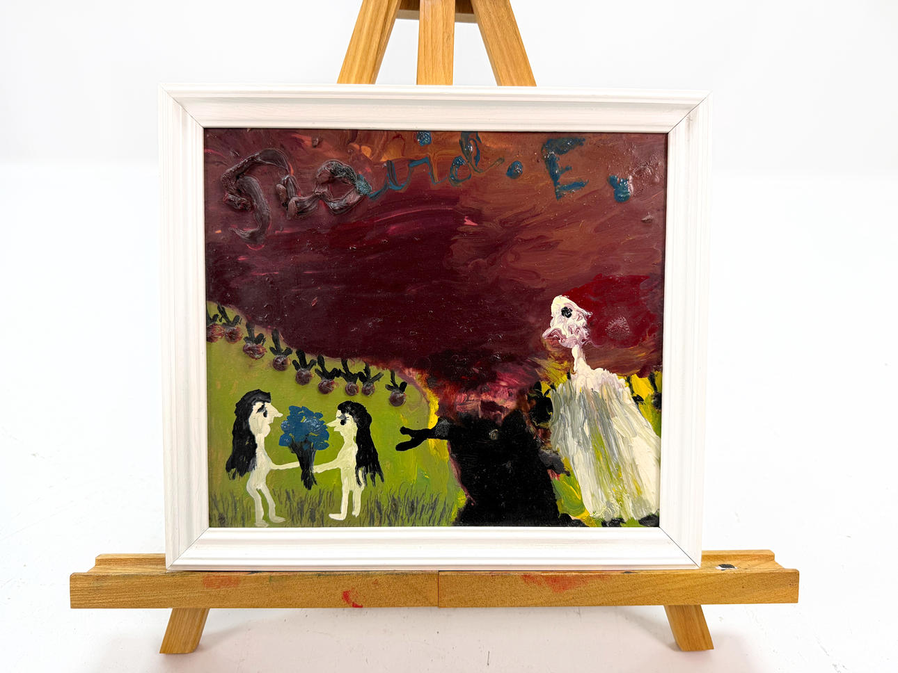 DAVID ENGSTRÖM-MALEREI Öl auf Leinwand.