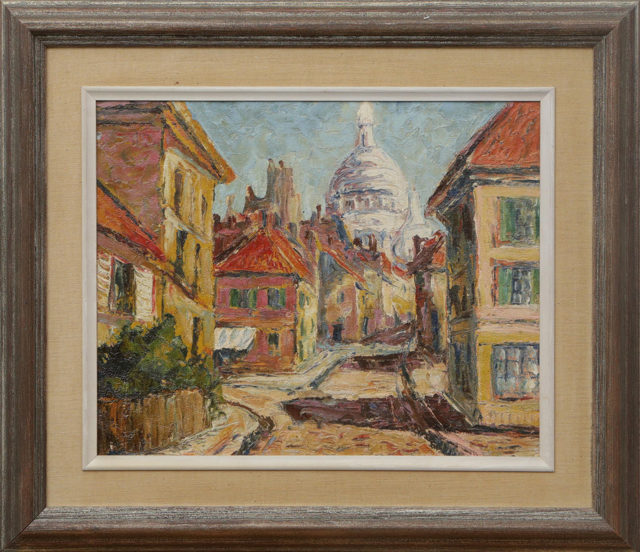 OKÄND KONSTNÄR. OIL, on canvas, unsigned.