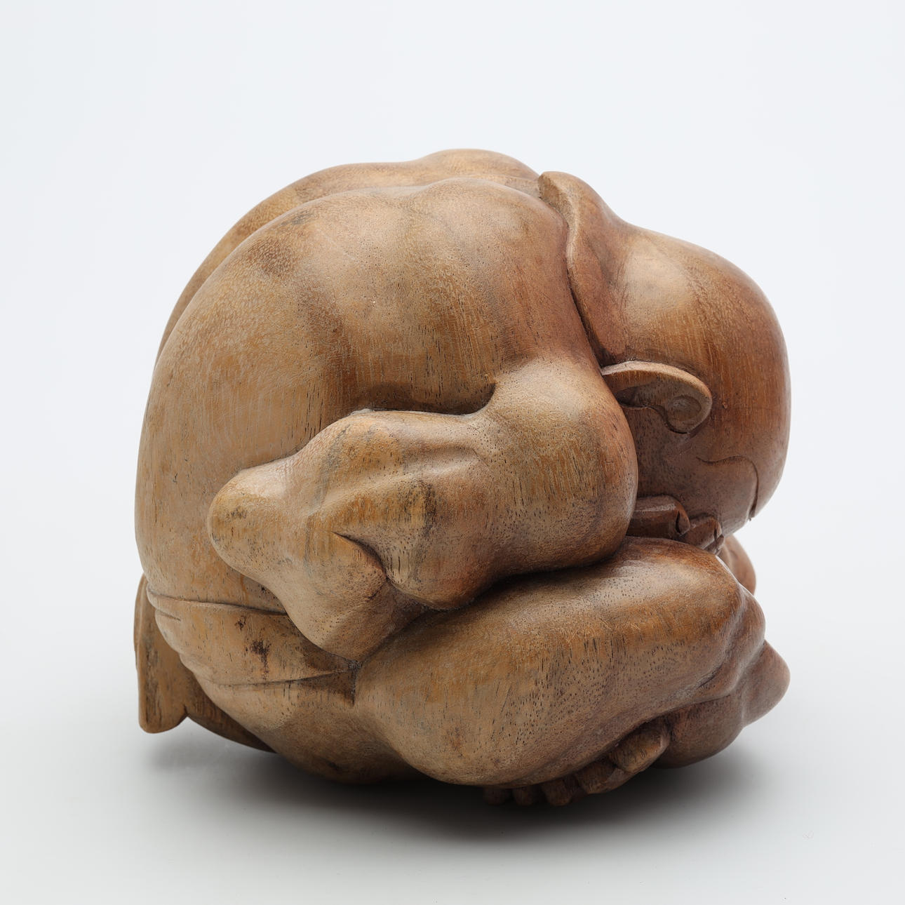 ESCULTURA, madera, probablemente China.