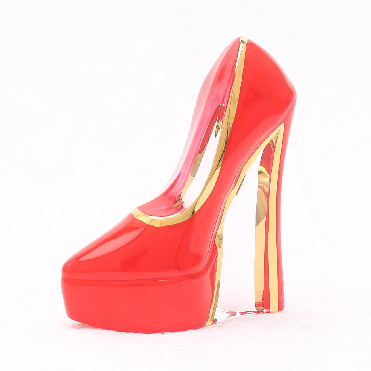 ÅSA JUNGNELIUS. Glasskulptur, "Make Up", Kosta Boda.