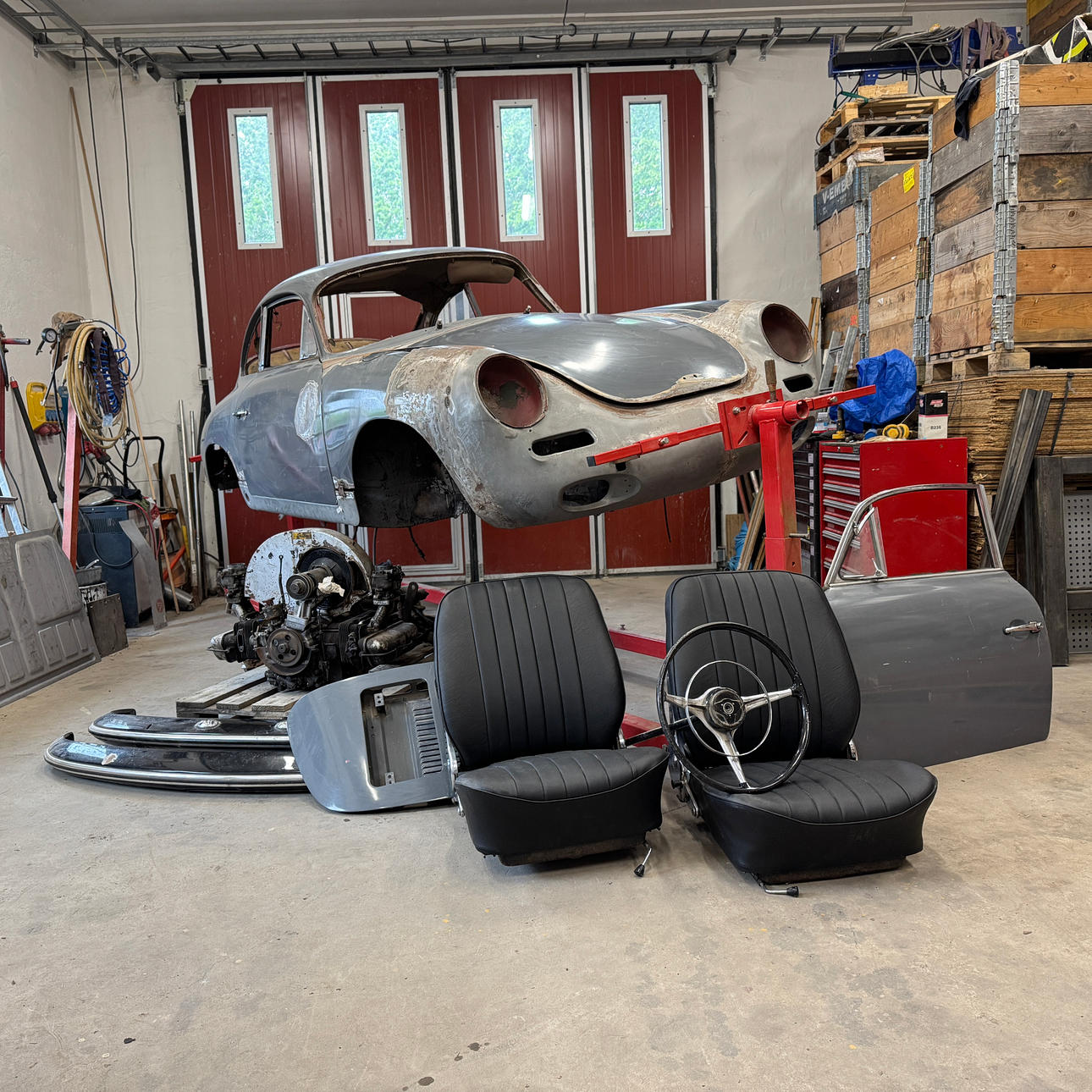 PORSCHE 356 C COUPÉ, 1964, Tyskland.