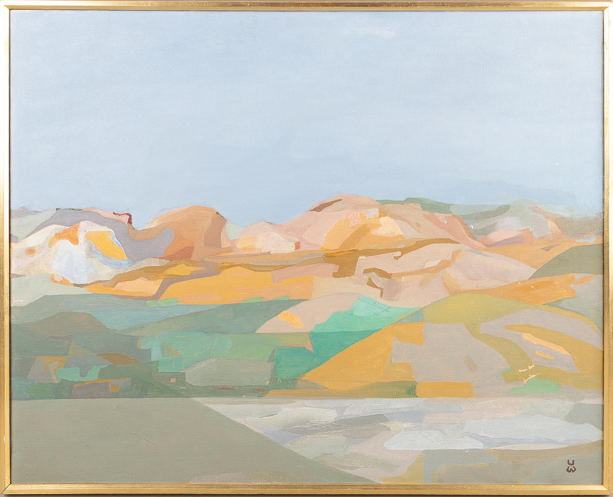ULF WIKSTRÖM, Öl auf Leinwand, Landschaft.