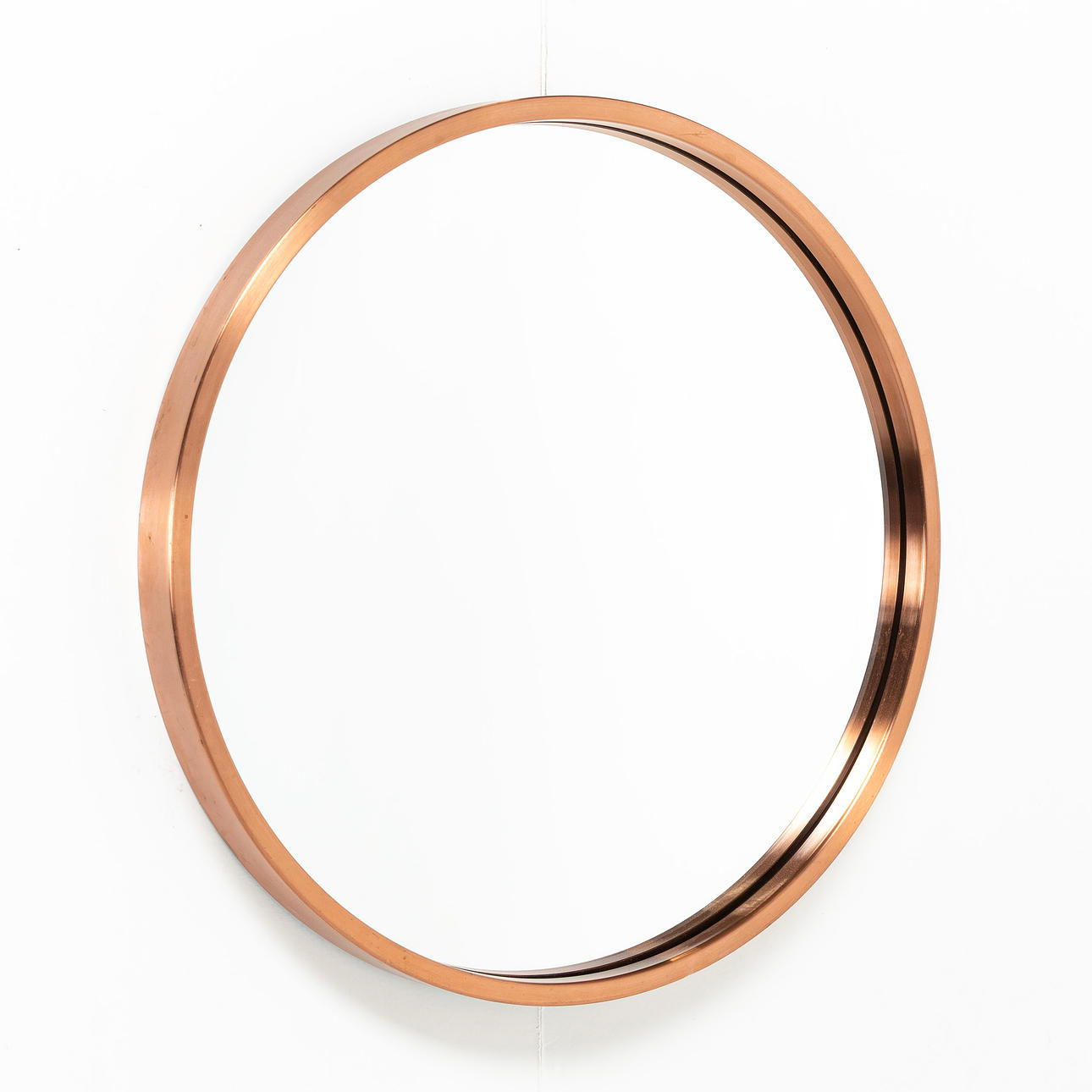 A copper mirror, model 132, Glasmaster, Markaryd, 1950/60s.