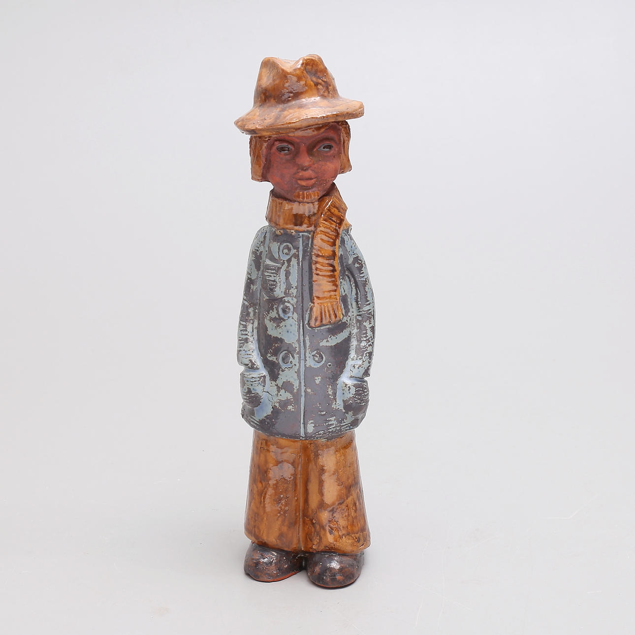 LARS BERGSTEN. Figurine, ceramic, signed Bergsten.