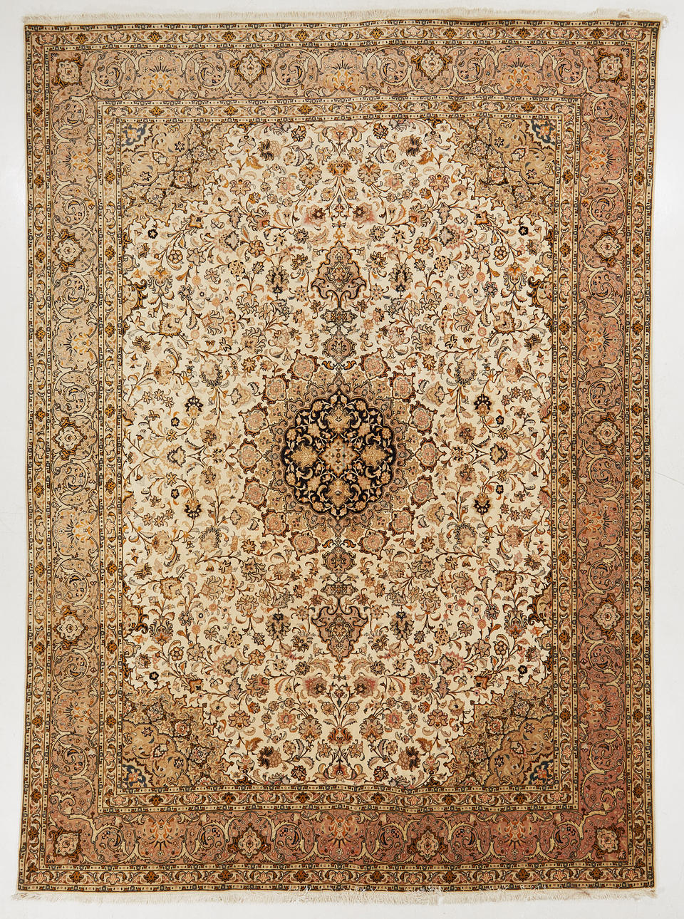 ORIENTMATTA Täbriz, ull på bomullsvarp.