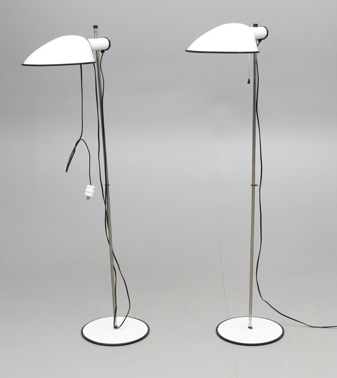 GOLVLAMPOR, ett par, Fagerhults, 1900 talets andra hälft.