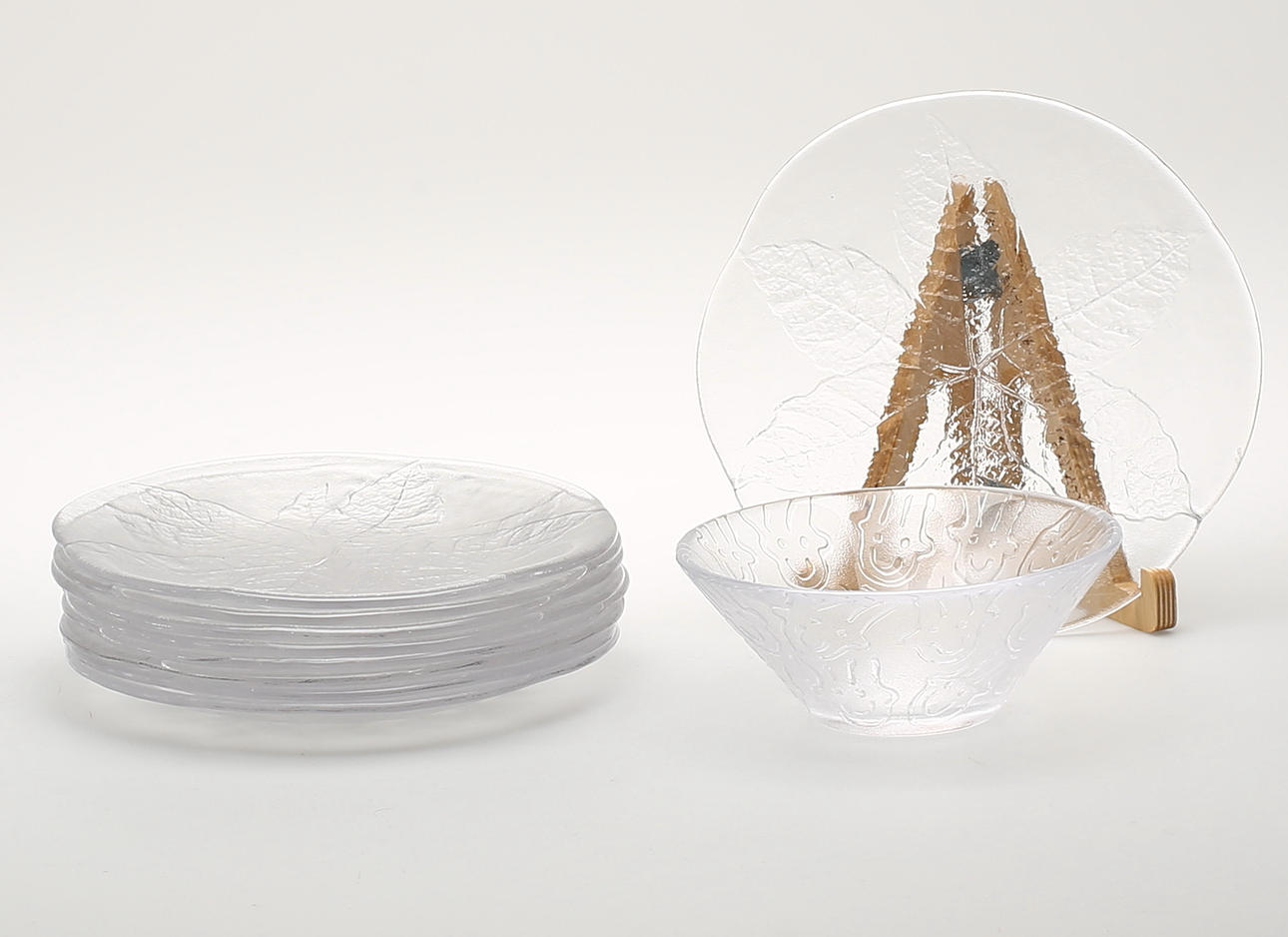 MATTALLRIKAR, 12 st, "Party", Göran Wärff, Kosta Boda. SKÅL Orrefors.