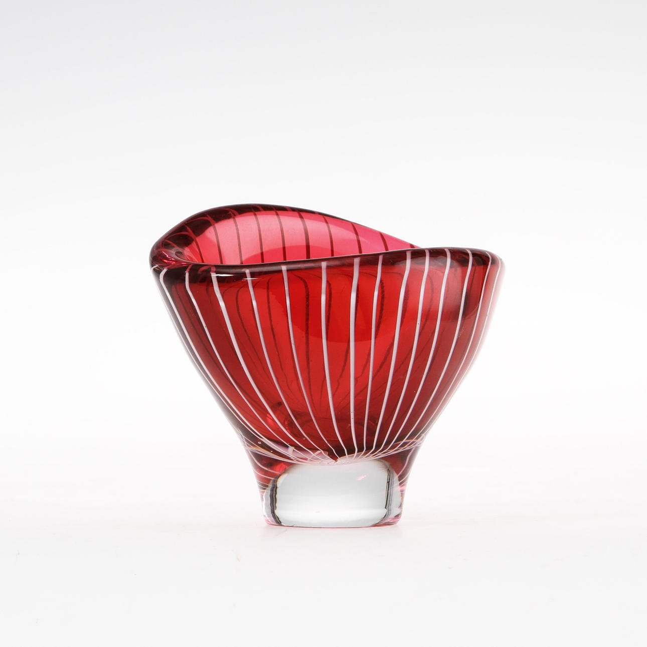 SKÅL, "Zebra", Vicke Lindstrand för Kosta.