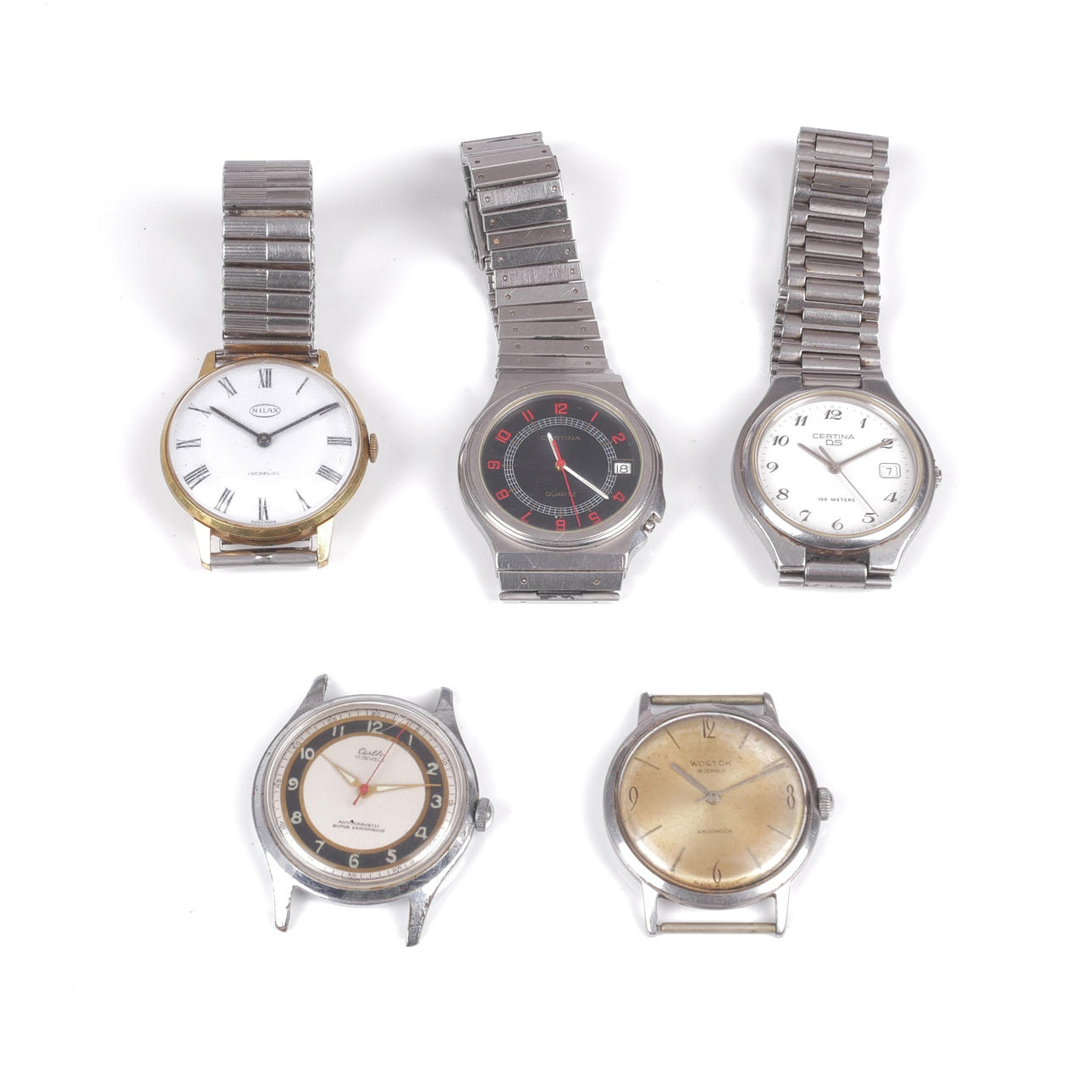 RELOJ DE PULSERA, 5 piezas, azul Certina.