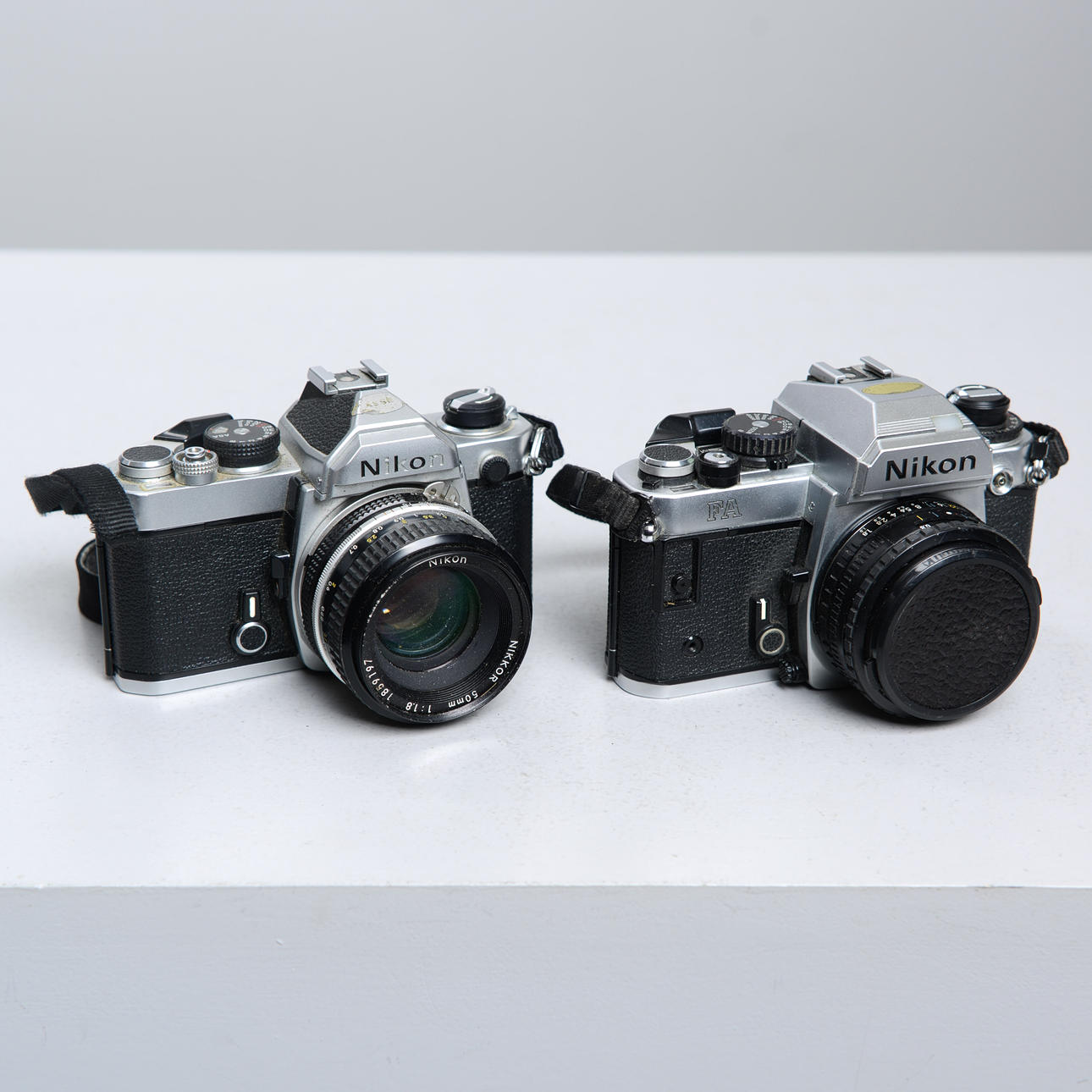 Cameras, 2 pcs, Nikon.