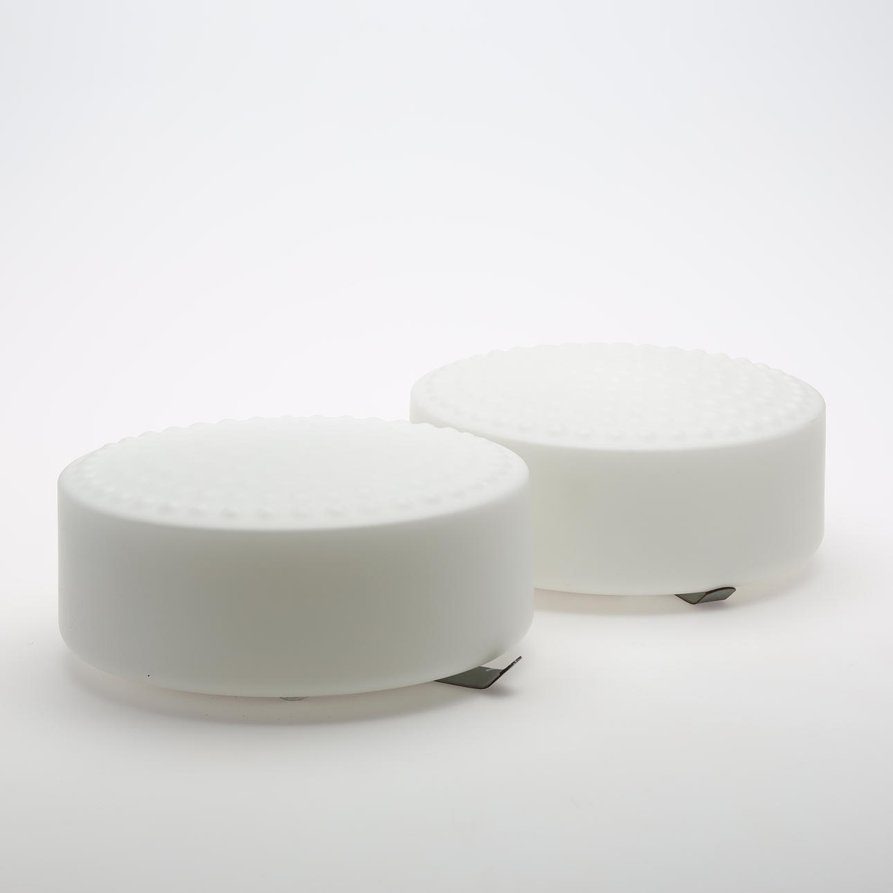 LOFT/VÆGPLAFONDER 1 par opalglas.