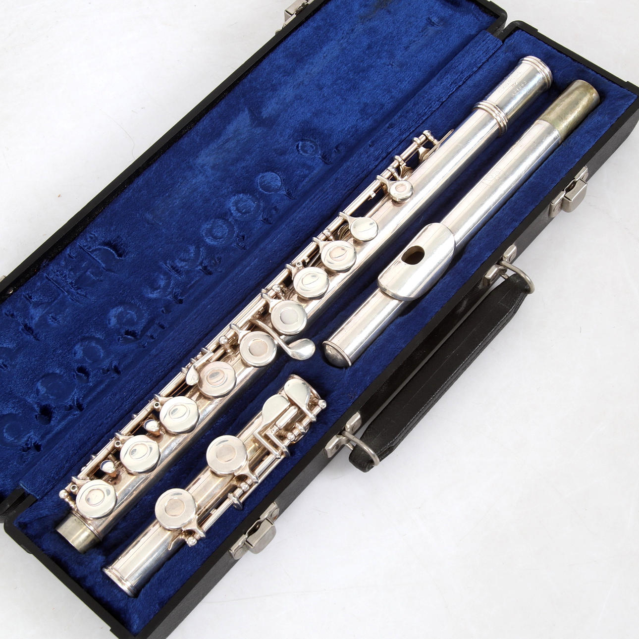 Querflöte, Modell „M2", Gemeinhardt, Elkhart, Indiana, USA.