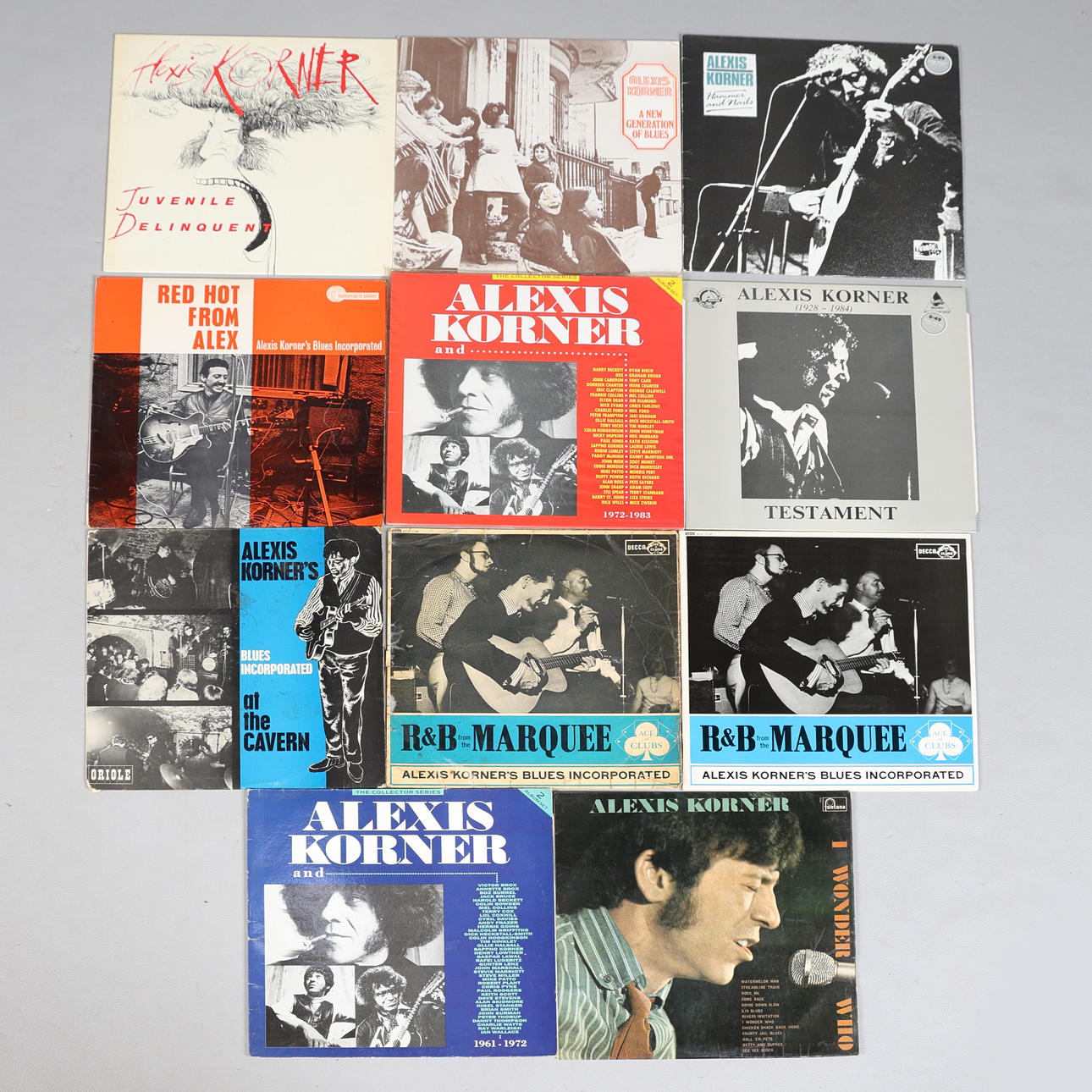 ALEXIS KORNER LP-LEVYT (11).