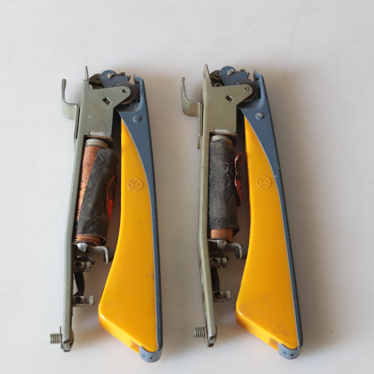 FLASHERS for VW Bubble, metal & plastic, early 20th century.