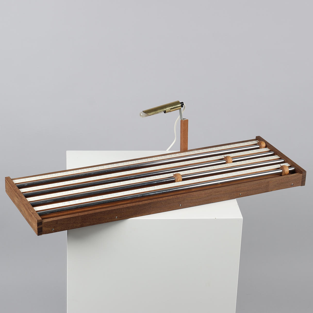 Pointtavle til kegle eller carambolebillard.