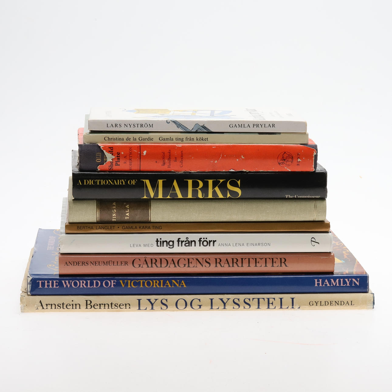 KERÄILIJÄKIRJAT, 10 kpl.