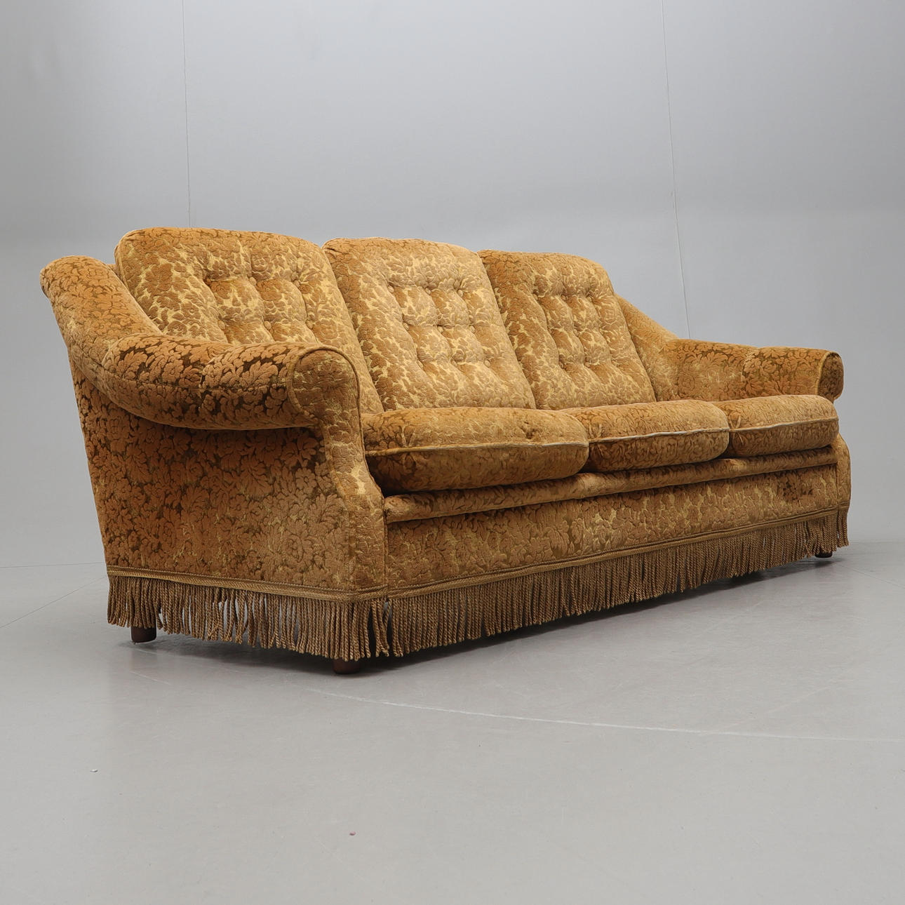 A plush sofa, 20th century.
