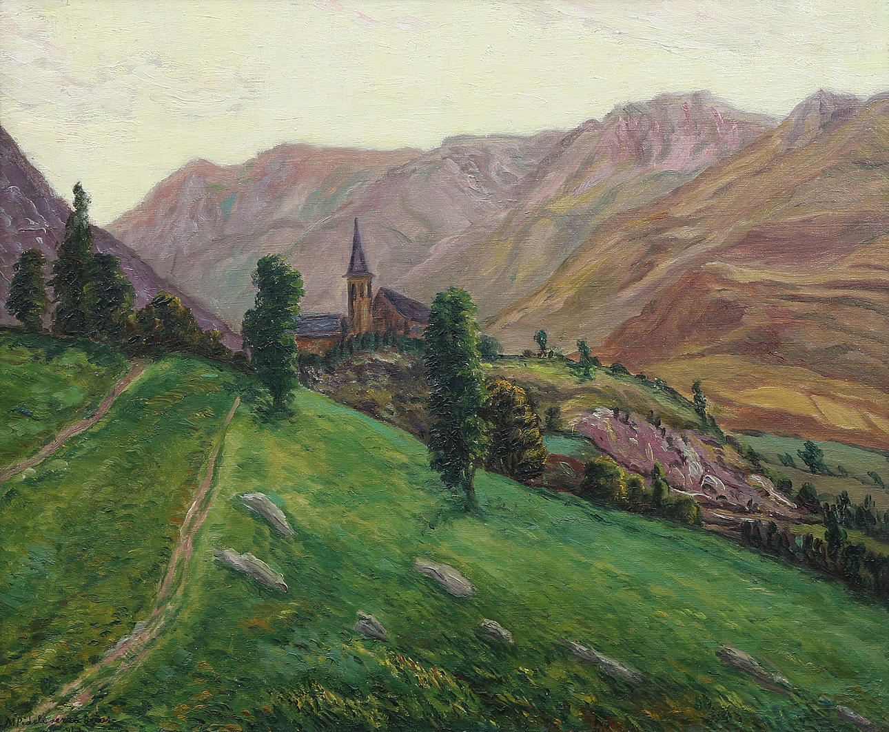 MARIÀ PIDELASERRA. Landscape in Vall d'Aran.